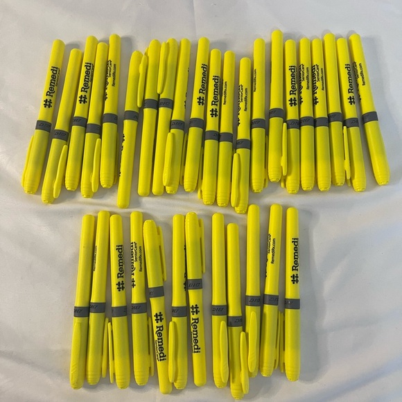 Bic Yellow Highlighters - Pack of 33